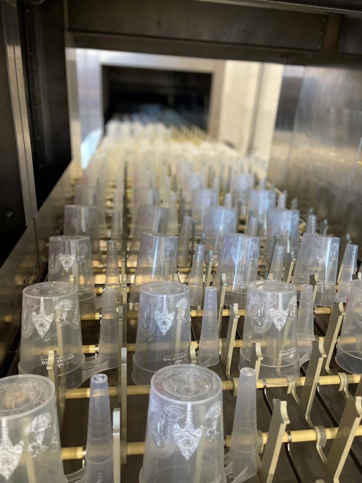 Reusable plastic event cups