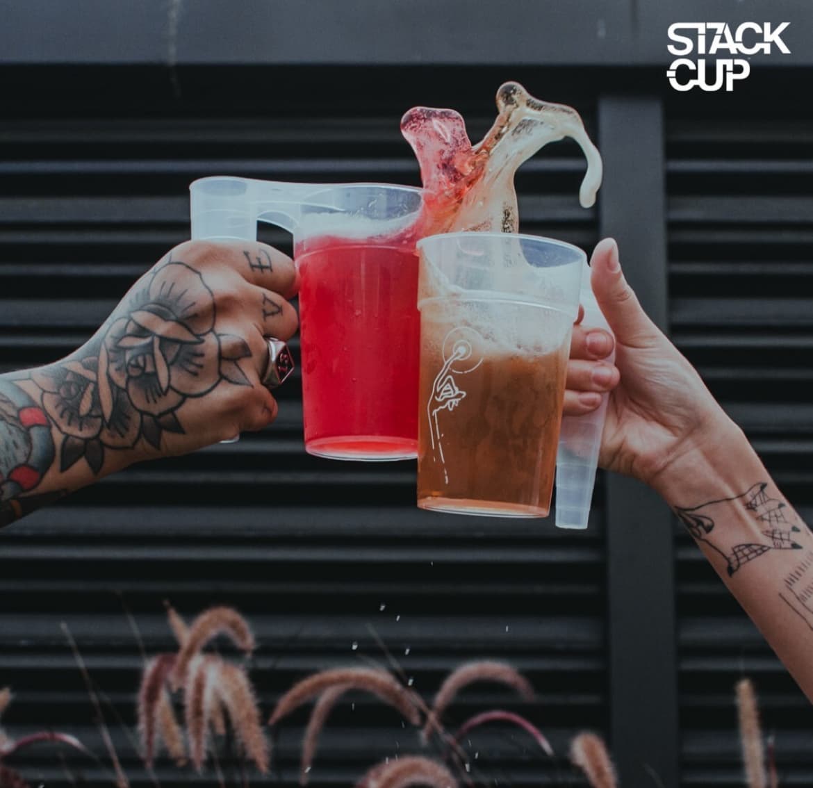 Event organisers reviewing financial spreadsheets and grant applications