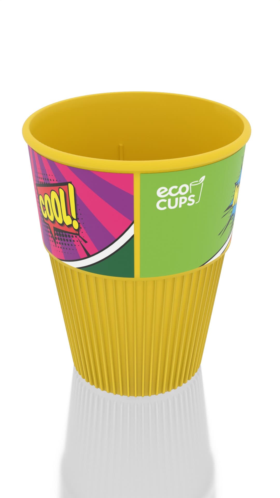 ECO-HOT – Full-Colour Reusable Hot Drinks Cup