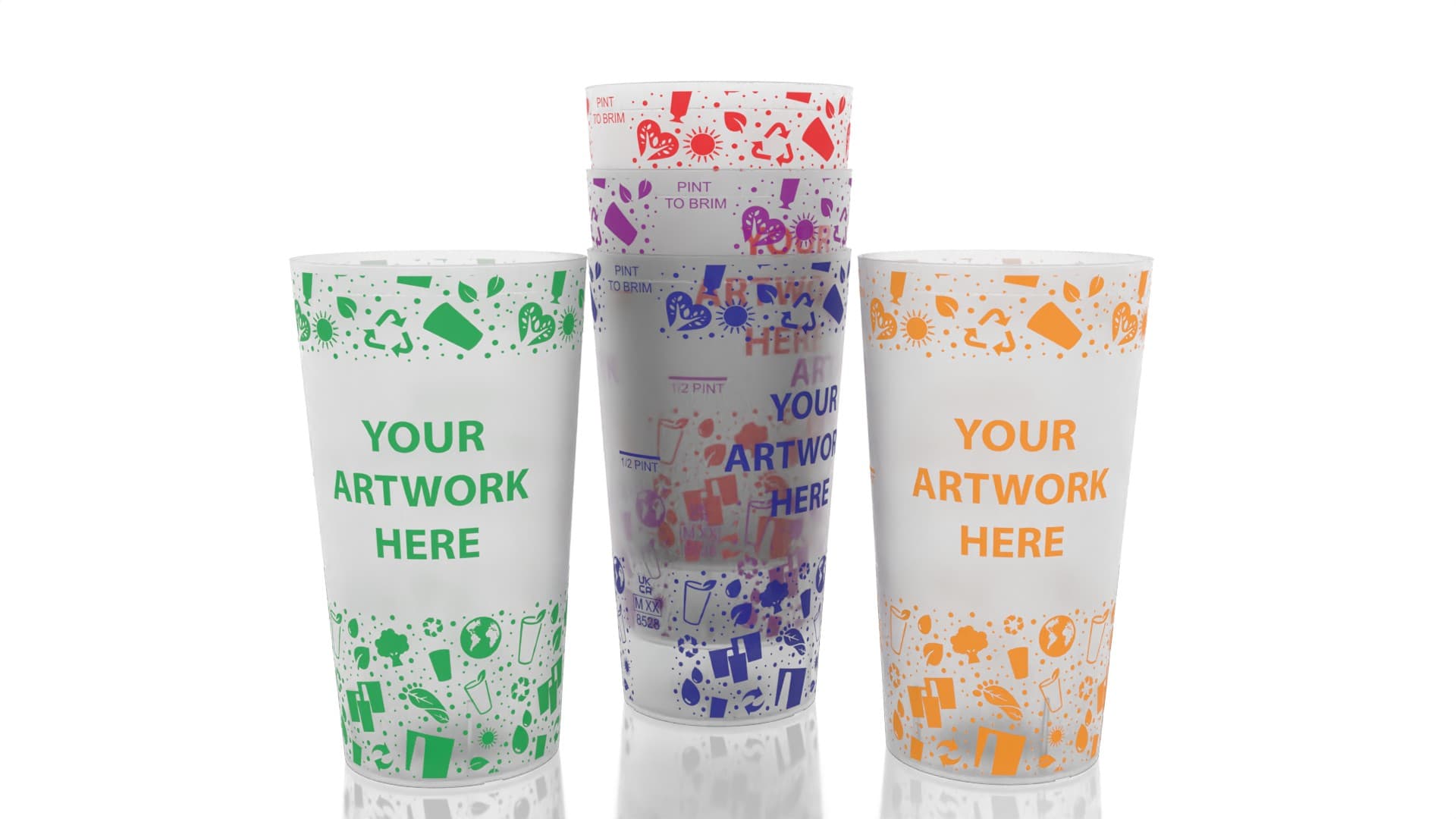 ECO568 — Pint to Brim (Single Colour)