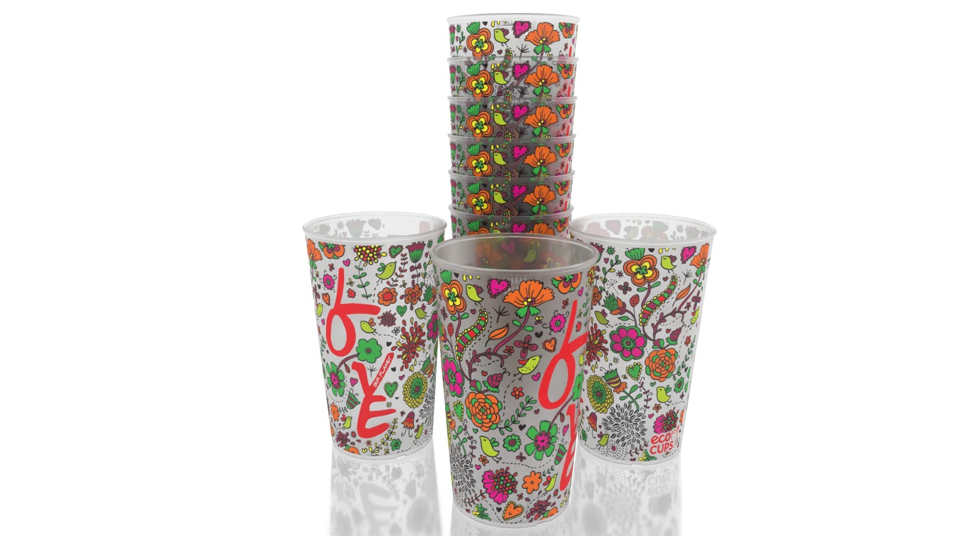 Half Pint Cup (Full Colour IML)