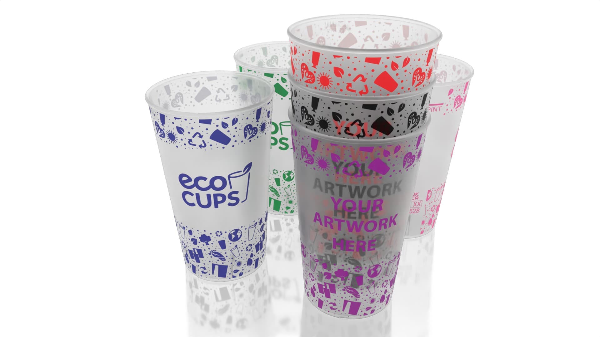 Half Pint Cup (Single Colour)