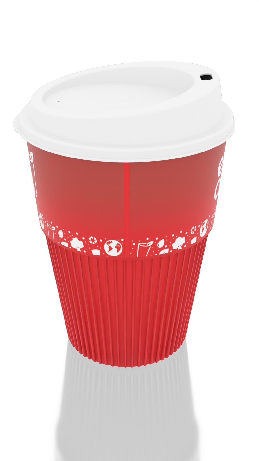 Reusable Hot Drinks Cup (Full Colour)