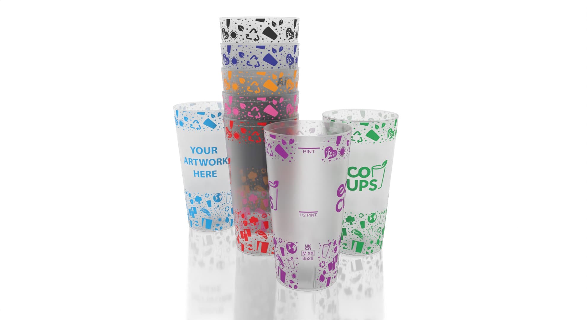 Pint To Line (Single Colour)